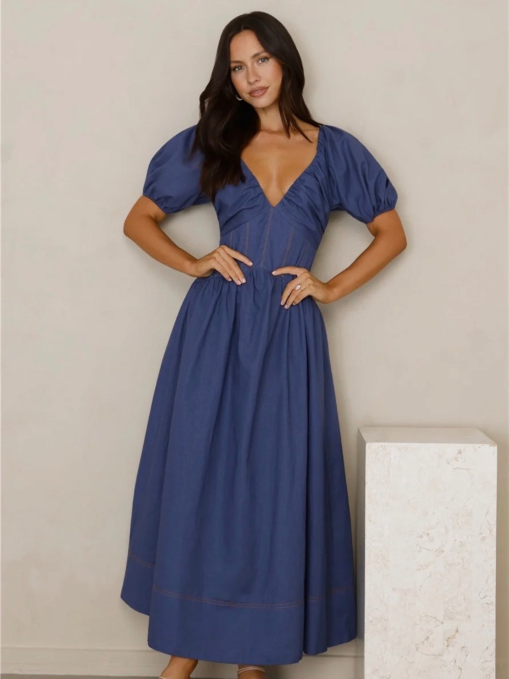 Iconic Always Maxi Dress Navy